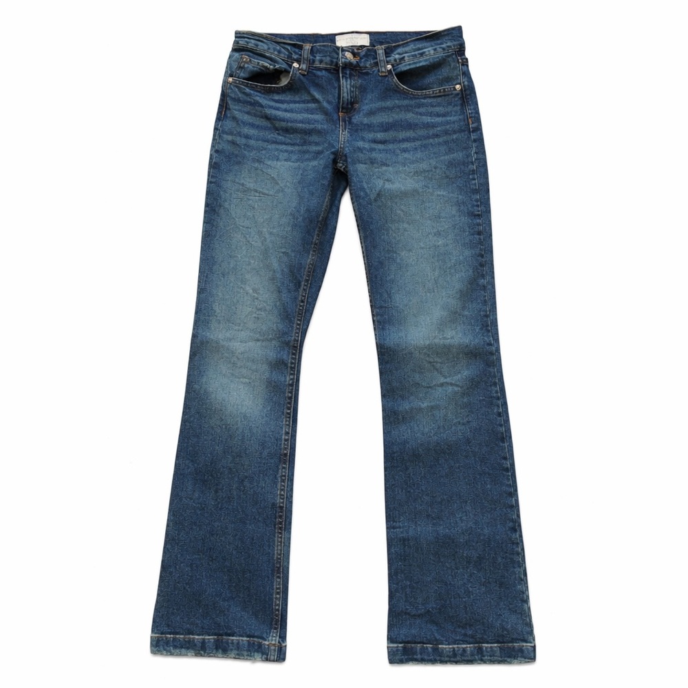 REVICE Women's Boot Cut Jeans in Medium Blue